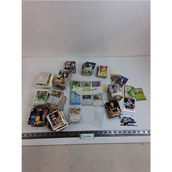 1000 Assorted Collector's Cards (Pokemon, MLB, NBA, NHL, CFL) - Authenticity Not Guaranteed