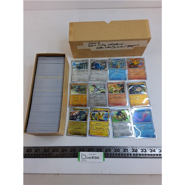 (600+) Pokemon Hidden Fates/Prismatic/Holograms - Authenticity Not Guaranteed