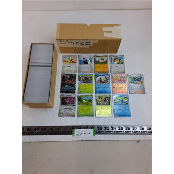 (600+) Pokemon Cards - Older/Holos - Authenticity Not Guaranteed