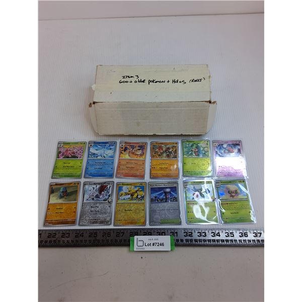 (600+) Pokemon Cards - Older/Holos - Authenticity Not Guaranteed