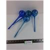 Image 1 : (4) Glass Plant Water Globes