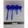Image 1 : (4) Glass Plant Water Globes