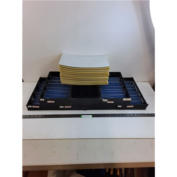 (7) Product Display Trays & (10) Foam Display Mats