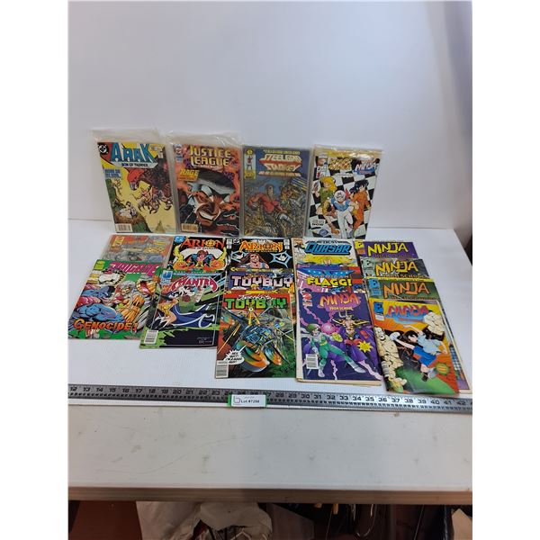 (22) Comic Books (Arak, Toyboy, Ninja)