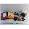 Image 1 : Polaroid Accessory Set, Hawkeye Instamatic Camera, Braun Camera Flash and Colour Film