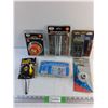 Image 1 : Knotted Cup Wheel Brush, Auto Fuse Assortment, Tape Measure, Torque Gauge, Multimeter and Misc