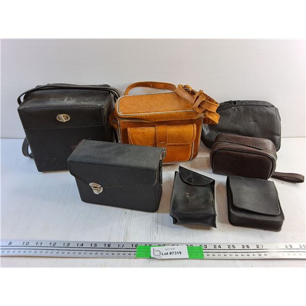 Various Vintage Camera Cases/Bags