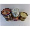 Image 2 : Various Vintage Tins - Cracker Jack, Co Op Peanut Butter and Empress Jam