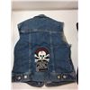 Image 3 : Denim Vest Size Child M, Winter Jacket Approx. Childs Small, T-Shirt Size L