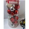 Image 2 : Christmas Ball Ornaments, Christmas Lights - As Is
