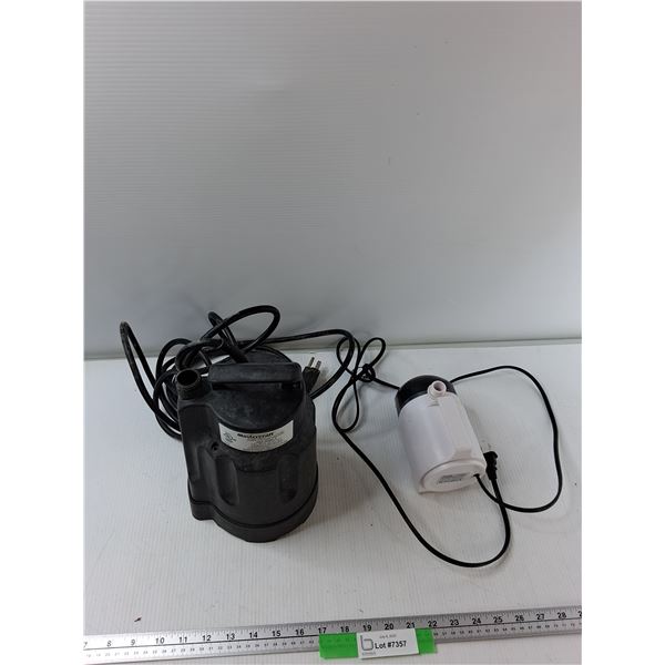 Mastercraft Submersible Utility Pump, Jingye Submersible Pump - As Is CANNOT SHIP