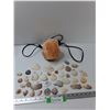 Image 1 : Salt Lamp, Assorted Shells - As Is