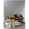 Image 1 : Assorted Painting Items - (2) Rollers, Paint Brush, Misc