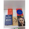 Image 1 : (5) Books - The Laws Of Human Nature, A History Of The Bible, Elon Musk, Misc