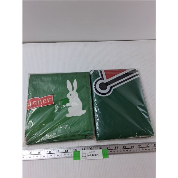 (2) Pilsner Beer Flags