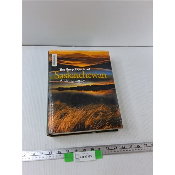 Hardcover Book - The Encyclopedia Of Saskatchewan