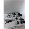 Image 1 : Assorted - (3) XBox Controllers, Headphones, Cords, Misc - As Is
