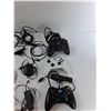 Image 3 : Assorted - (3) XBox Controllers, Headphones, Cords, Misc - As Is