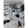 Image 4 : Assorted - (3) XBox Controllers, Headphones, Cords, Misc - As Is