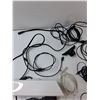 Image 5 : Assorted - (3) XBox Controllers, Headphones, Cords, Misc - As Is