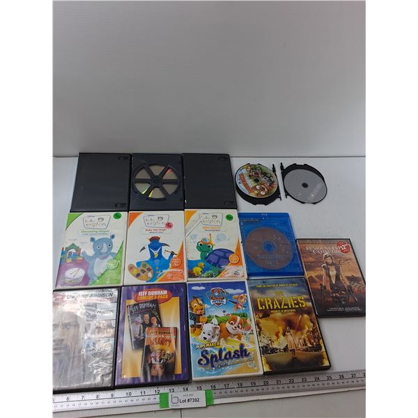 (14) Movies - The Crazies, Hoodwinked, Resident Evil Extinction, Misc - As Is