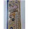 Image 3 : Pepsi-Cola Metal Thermometer  - 17'' x 5'' As Is