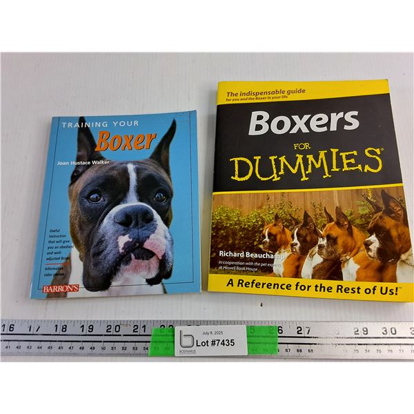 Boxers for Dummies and Training Your Boxer Books