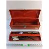 Image 1 : International Metal Box with Various Tools - Pickup Preferred