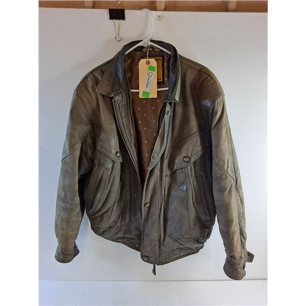 *Elchings Leather Jacket - Size M