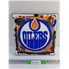 Image 1 : Edmonton Oilers Painting 12" x 12"