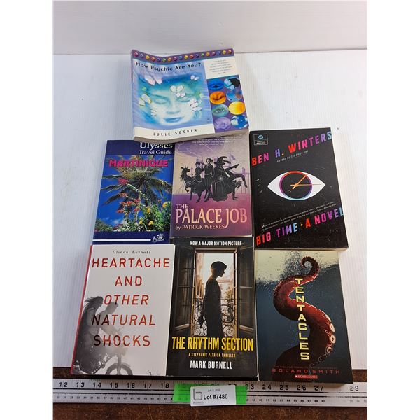 Various Books - The Palace Job, How Psychic Are You and Martinique