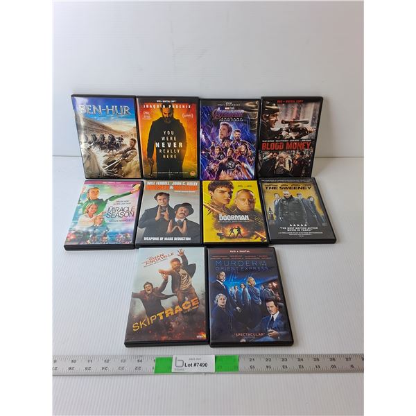 (10) DVDs- Blood Money, The Sweeney, Skip Trace, Misc.