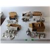 Image 1 : (5) Doorknob Sets, Most Appear NIB, Some Water Damage- Falcon, Yale, Unbranded