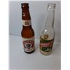 Image 3 : (5) Vintage Glass Beer Bottles- Bohemian & Calgary