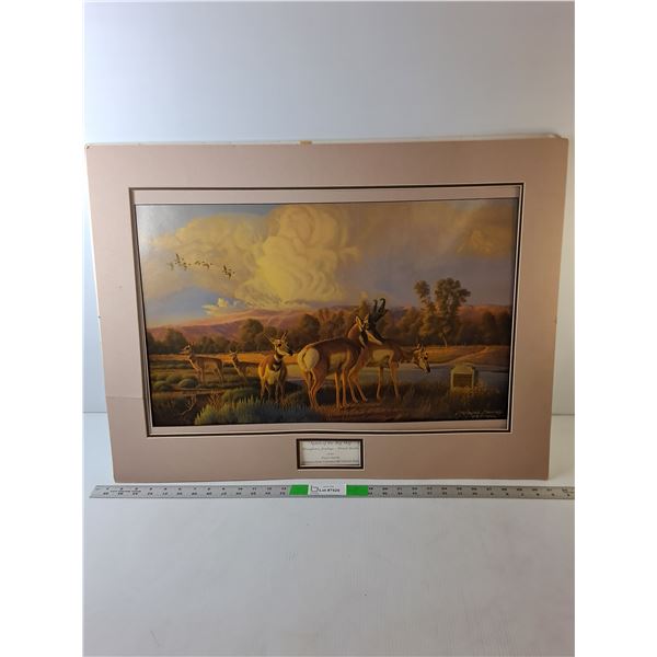 "Spirit of the Big Sky" Painting by Wayne Dowdy 30" x 22.5",  -  PICK UP