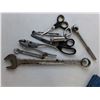 Image 2 : Tool Lot- Wrench, Scissors, Sockets, Misc.