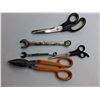 Image 3 : Tool Lot- Wrench, Scissors, Sockets, Misc.
