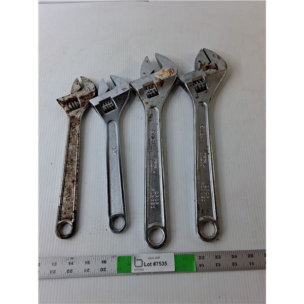 (4) Wrenches- 12" & 15"