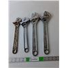 Image 1 : (4) Wrenches- 12" & 15"