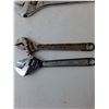 Image 3 : (4) Wrenches- 12" & 15"
