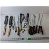 Image 1 : Barbecue Tool Lot- Skewers, Baskets, Clips, Misc.