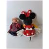 Image 2 : Minnie Mouse Stuffy & Ceramic Millie Mouse Shelf Figurine, Up to 18" Long