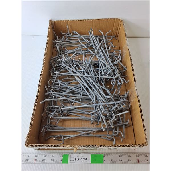 Lot of Pegboard Hooks 9.25" Long