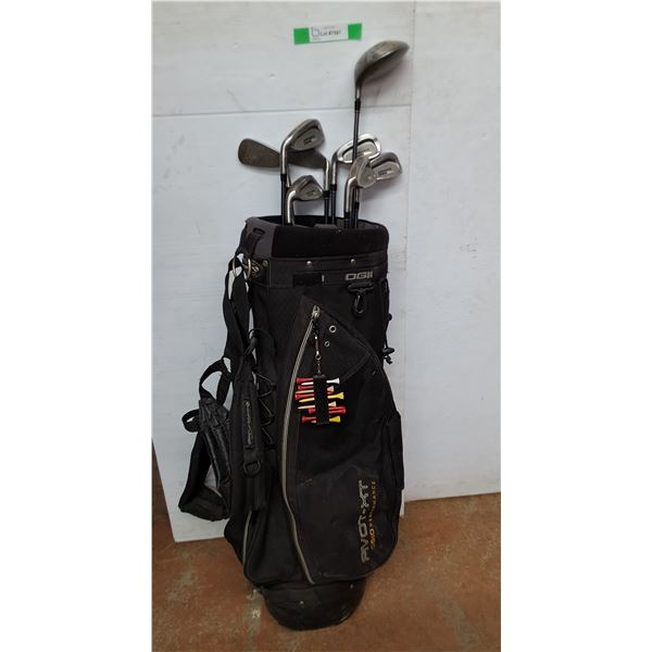 *Pivot/Ogio Golf Bag & (8) Clubs  -  PICK UP ONLY