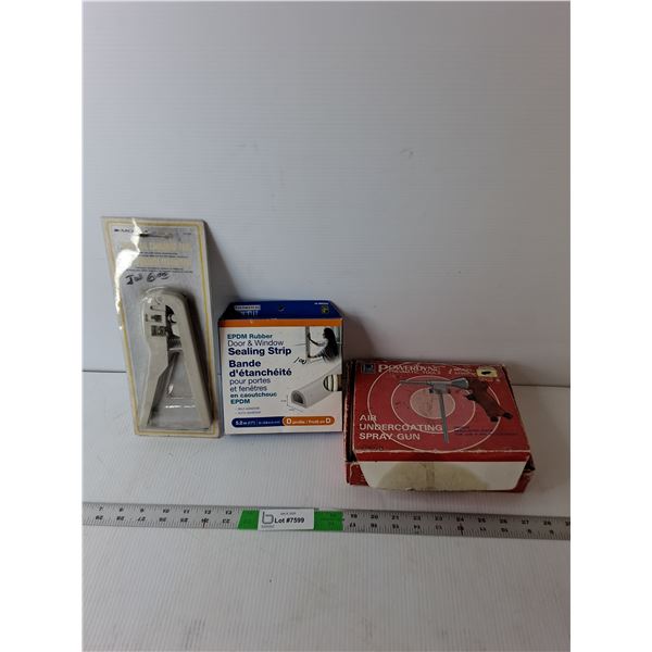 Modular Camping Tool- Sealed, Sealing Strip, Air Undercoating Spray Gun