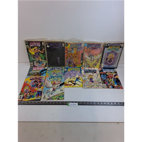 (17) Amethyst Comic Books