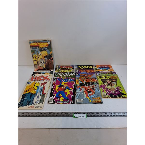 (17) Comic Books (Jonni Thunder, Flash, Secret Origins)