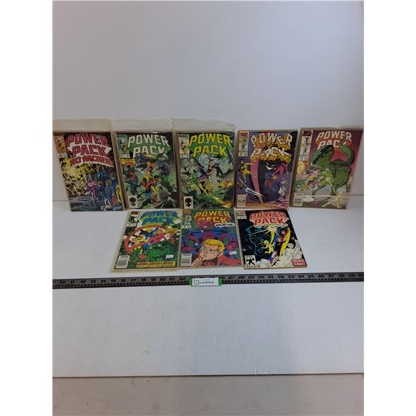 (15) Power Pack Comic Books