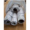 Image 2 : (4) Partial Rolls of Fibreglass Tarping - Longest Roll 55" - PICK UP ONLY