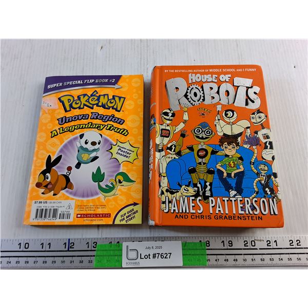 Pokemon Unova Region and House of Robots Book